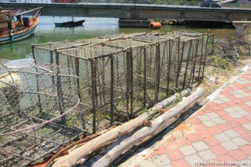 Cages for Catching Crab at Kuala Besut