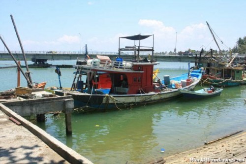 Fishing Boats at the Kuala Besut Jetty