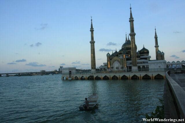A Look at the Crystal Mosque at Kuala Terengganu