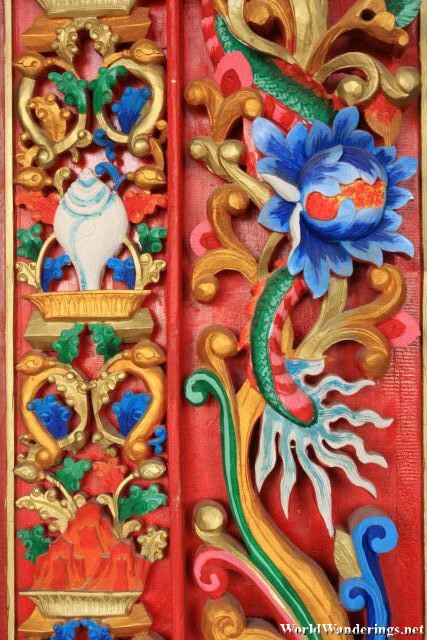 Colorful Design at Songzanlin Temple 松赞林寺