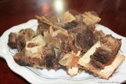 Stewed Yak Ribs at Dukezong Ancient Town 独克宗古城