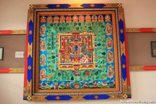 Impressive Tibetan Art at the Diqing Tibetan Museum at Dukezong Ancient Town 独克宗古城