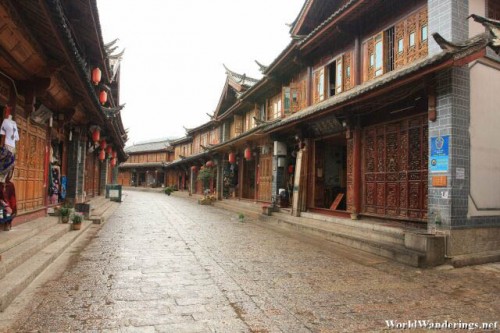 Old Streets in Lijiang Ancient Town 丽江古城
