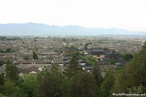 Lovely View Over Lijiang Ancient Town 丽江古城