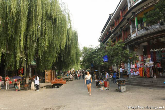 Old Street of Dali Ancient Town 大理古城