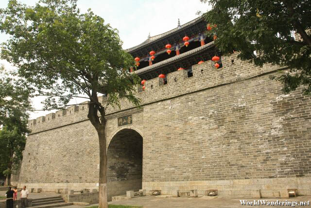 Massive City Gate of Dali Ancient Town 大理古城