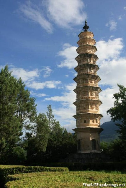 One of the Other Two Pagodas of the Three Pagodas of Chongsheng Temple 崇圣寺三塔