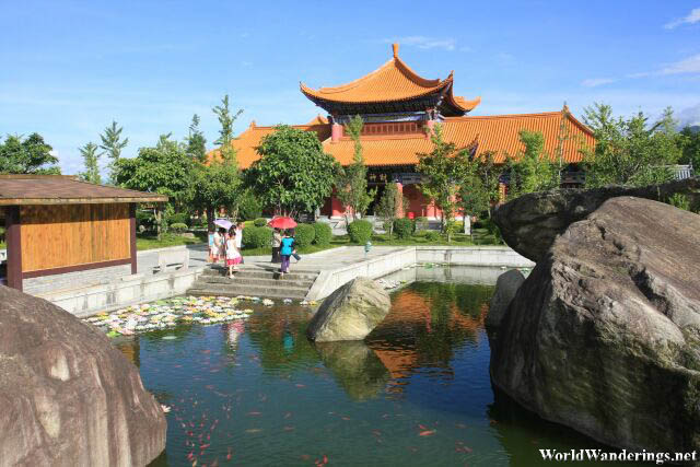 Park Inside the Chongsheng Temple 崇圣寺