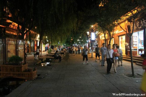 Main Street of Dali Ancient Town 大理古城