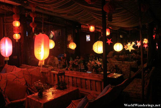Lovely Lanterns at a Restaurant in Dali Ancient Town 大理古城