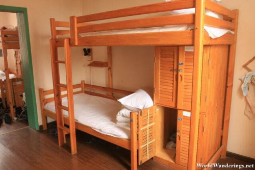 Double Bed at Kunming Cloudland International Youth Hostel 昆明大脚氏国际青年旅舍