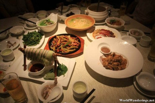 Feast at a Restaurant in Shenzhen