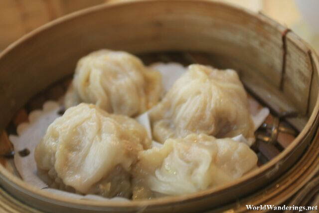 Close Up of Dumplings