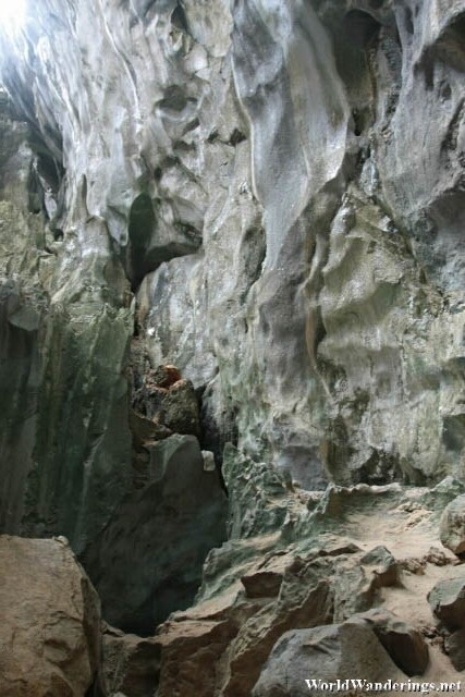 Inside the Codognon Cave Chamber
