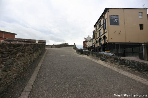 Walking Up the Walls of Derry-Londonderry in Northern Ireland