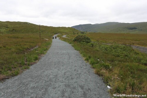 This is the Trail For Visitors at Glenveagh National Park