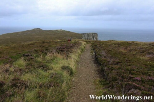 Well Trodden Path in Horn Head in County Donegal