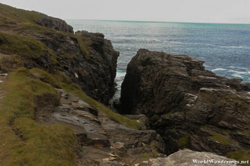 Gap in the Rocks at Malin Head