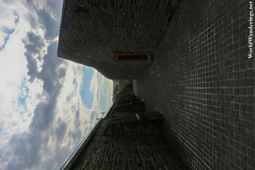 The Walls of Ebrington Square in Derry-Londonderry