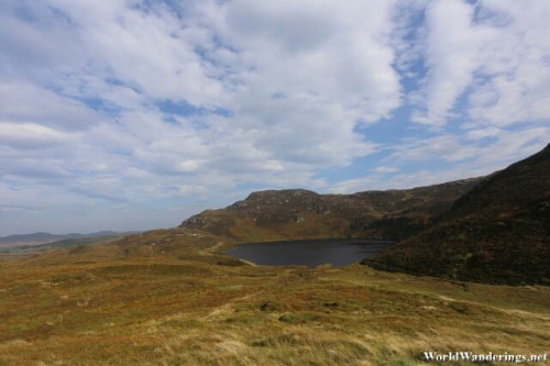 Beautiful Landscape at Lough Reelan in County Donegal