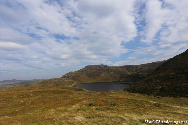 Beautiful Landscape at Loiugh Reelan in County Donegal