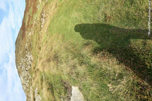 The Author Hillwalking at Melmore Head