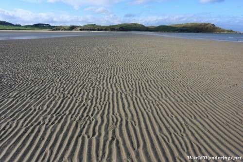Patterns in the Sand at Ards Forest Park