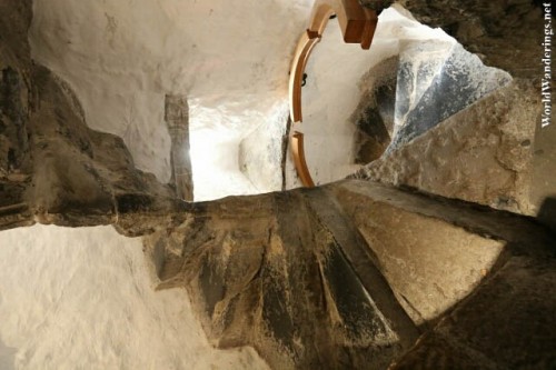 Stone Stairwell at Donegal Castle