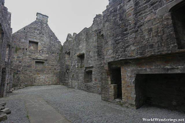 Ruins of a Structure in Donegal Castle
