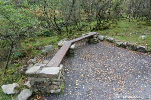 Some Benches at Glenevin Falls