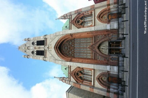 A View of the Church of Saint Augustine and Saint John the Baptist in Dublin