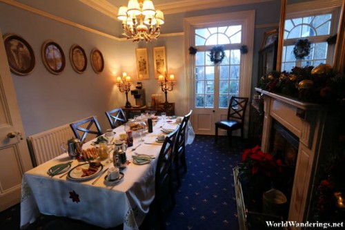 Beautiful Dining Room at Annagh House