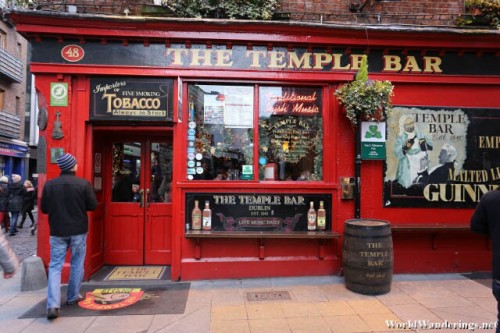 The Temple Bar in Dublin
