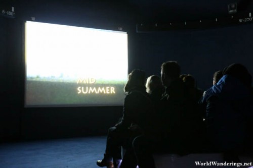 Film Showing at the Newgrange Visitor Center