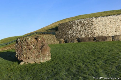 Stones Surrounding the Newgrange Monument