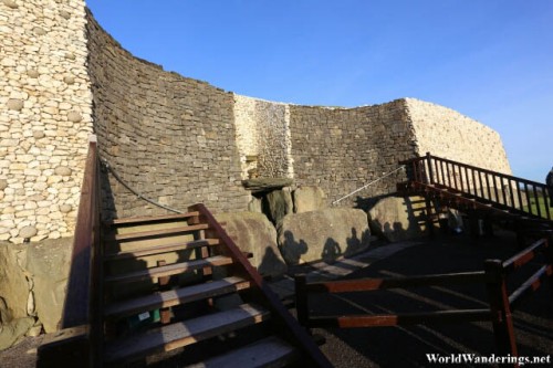 Main Entrance to the Newgrange Stone Age Passage Tomb