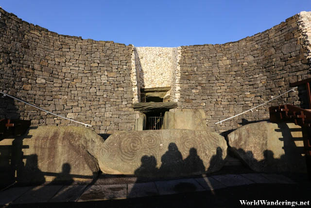 Newgrange Stone Age Passage Tomb Entrance