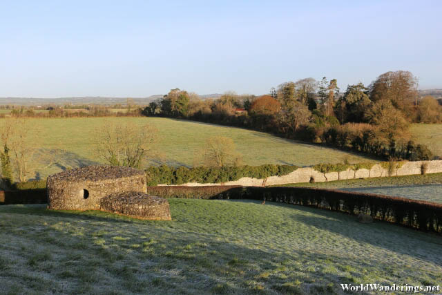 Beautiful Greenery Behind the Newgrange Stone Age Passage Tomb
