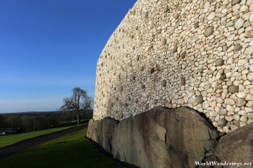 Beautiful Quartz Lined Walls of the Newgrange Stone Age Passage Tomb