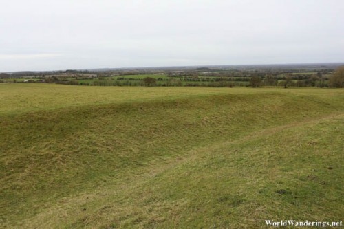 Hilly Terrain on Top of the Hill of Tara
