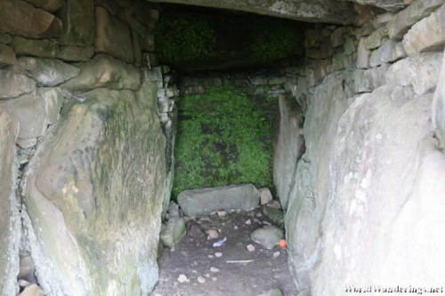 Inside the Mound of the Hostages on the Hill of Tara