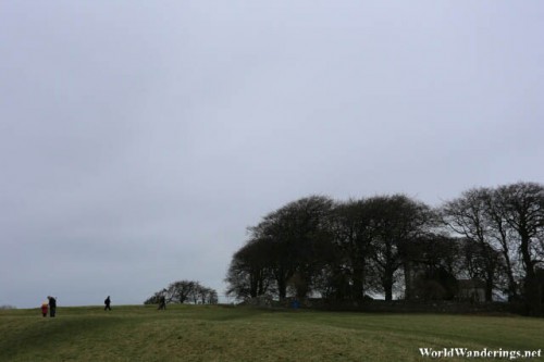 Walking Back to the Entrance of the Hill of Tara