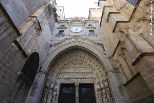 One of the Side Entrances of the Cathedral of Toledo