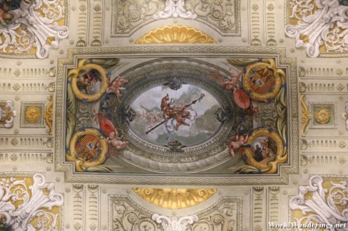 Ceiling Painting at the Cathedral of Toledo