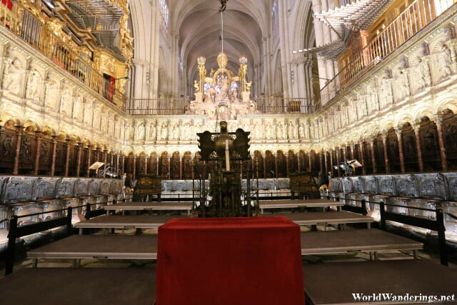 Choir Area of the Cathedral of Toledo