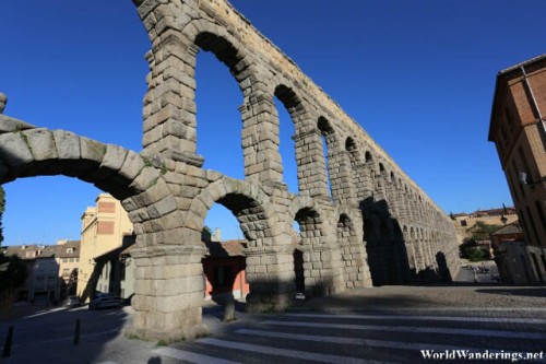 The Aqueduct of the Old Town of Segovia