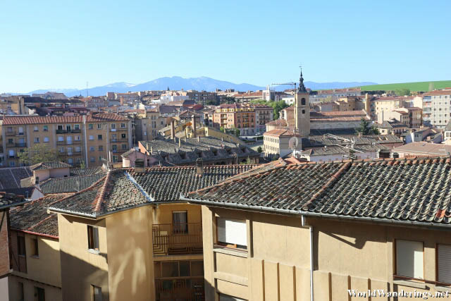 View Above the Old Town of Segovia