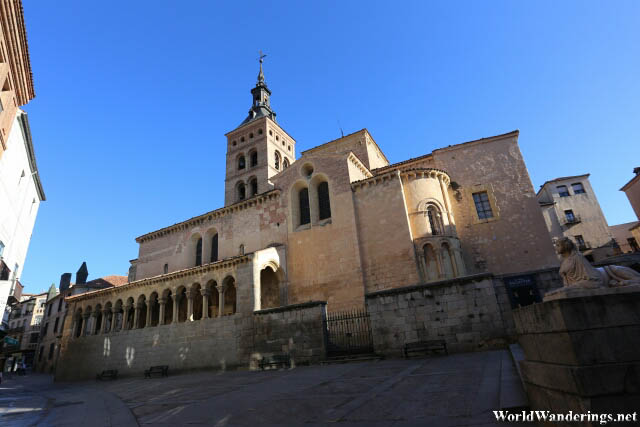 Church of Saint Millán in the Old Town of Segovia