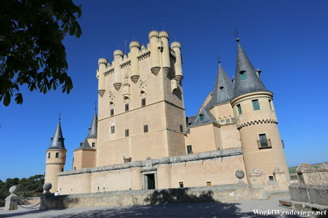Beautiful Alcazar de Segovia