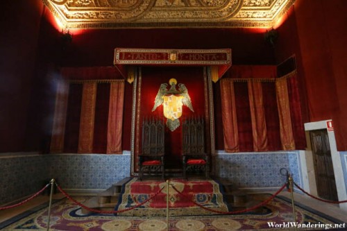 Throne Room of the Alcazar of Segovia